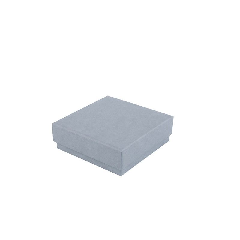 Écrin vide-poche carton mat bleu gris