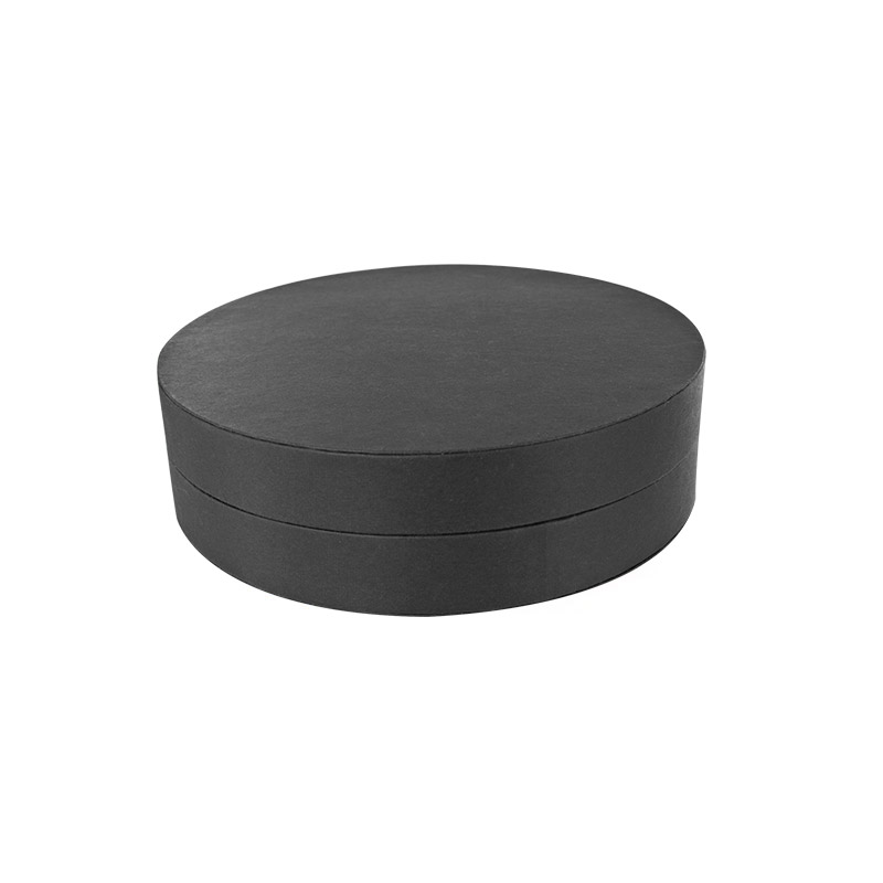 Écrin collier rond carton mat noir