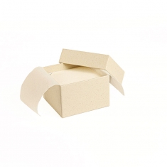 Écrin bague carton kraft naturel