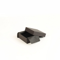 Écrin bague carton mat noir