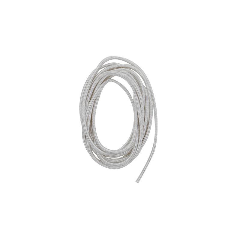 Cannetille grosse en cuivre argenté - Lg 1 m - Diam du fil 1,4 mm