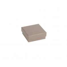 Écrin vide-poche carton mat taupe