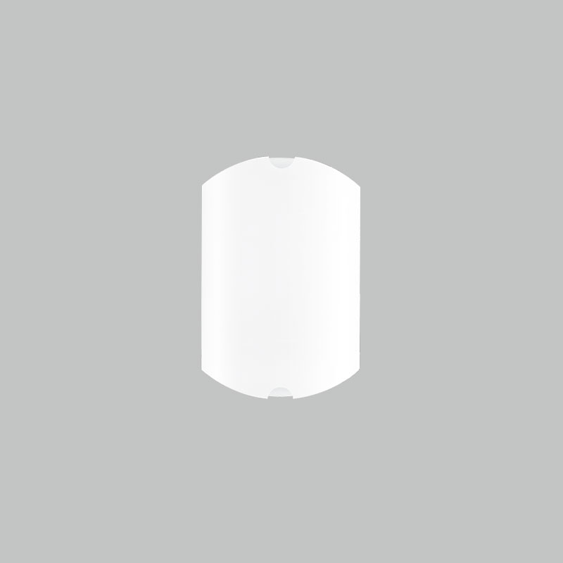Berlingots carton blanc brillant, 290g - 8 x 10 x 3,5cm