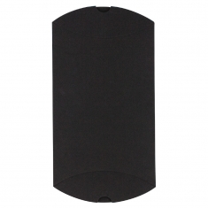 Berlingots carton noir mat, 290g - 11,5 x 15 x 3,5cm
