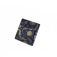 Pochettes cadeau carton bleu nuit mat pour collier - \