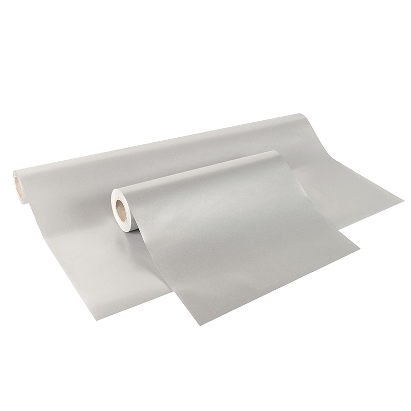 Papier cadeau argent satiné 0,70 x 25m, 70g