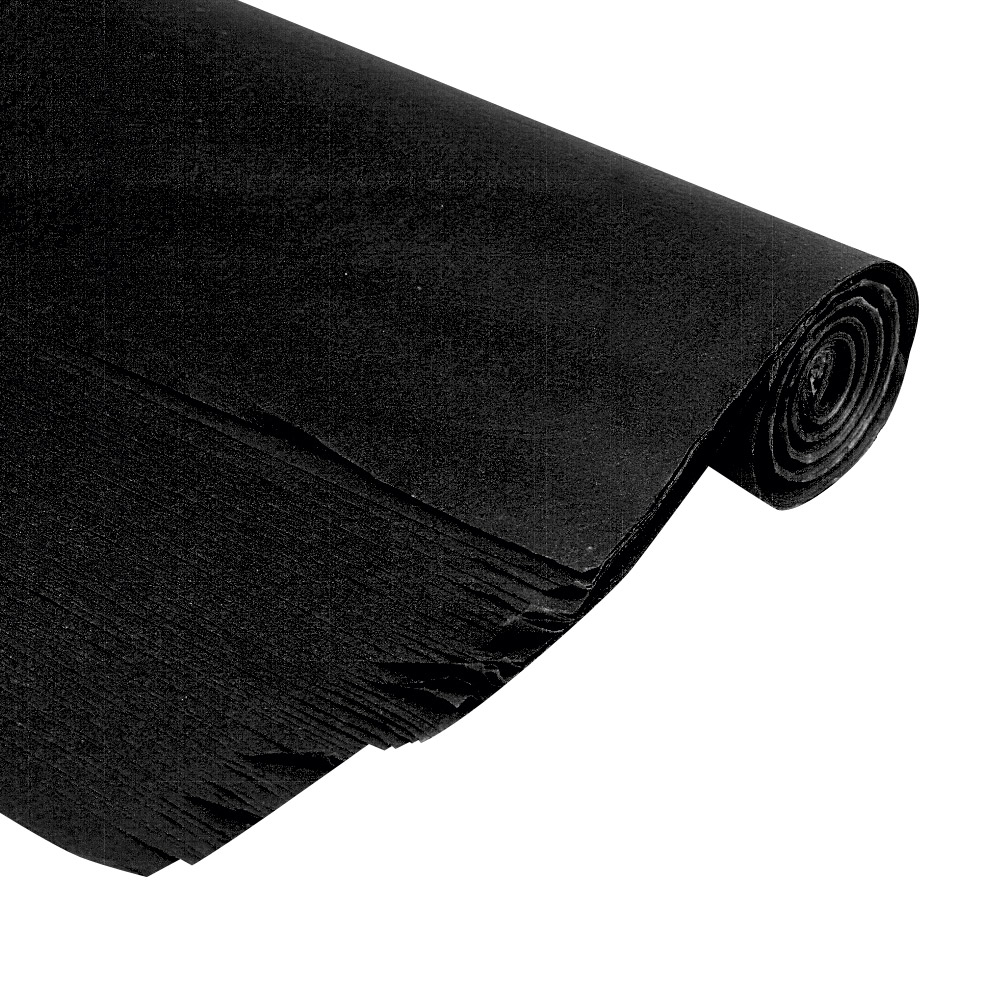Papier de soie noir rouleaux de 240 feuilles -17g 50x75cm