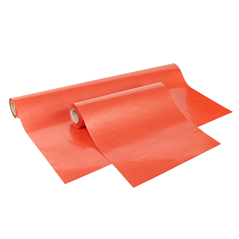 Papier cadeau mat irisé corail, 0,70 x 25m, 70g