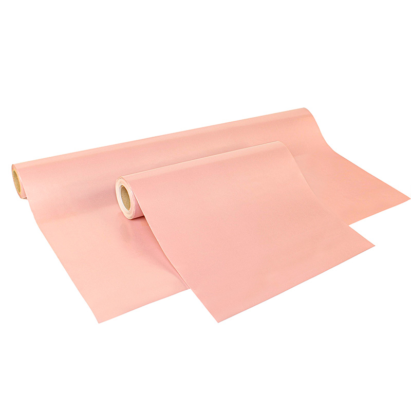 Papier cadeau mat irisé rose 0,70 x 25m, 70g