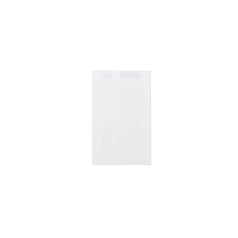 Sachets cadeau blanc brillant, 12 x 4,5 x 20cm, 80g (x125)