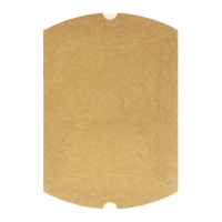 Berlingots carton kraft naturel 290g - 4 x 6 x 2cm