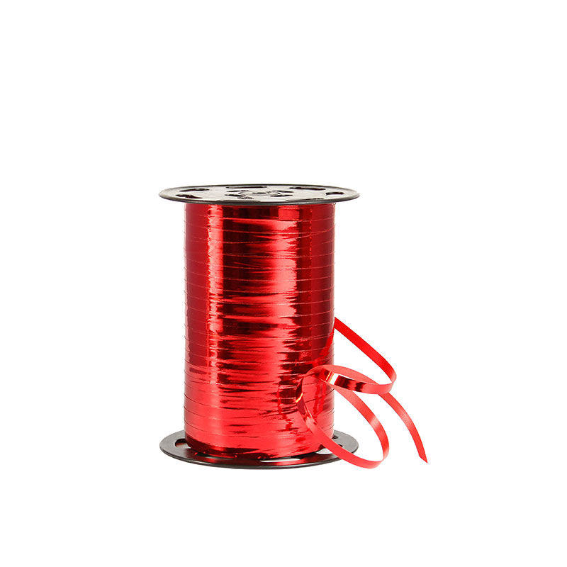 Bolduc effet miroir rouge 4,8mm - 250m