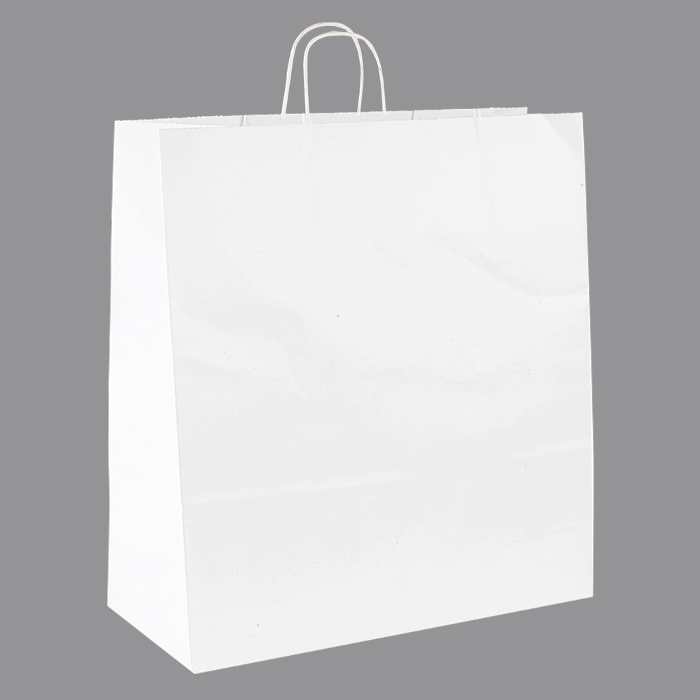 Sacs papier kraft blanc 45 x 14x 49,5cm, 110g