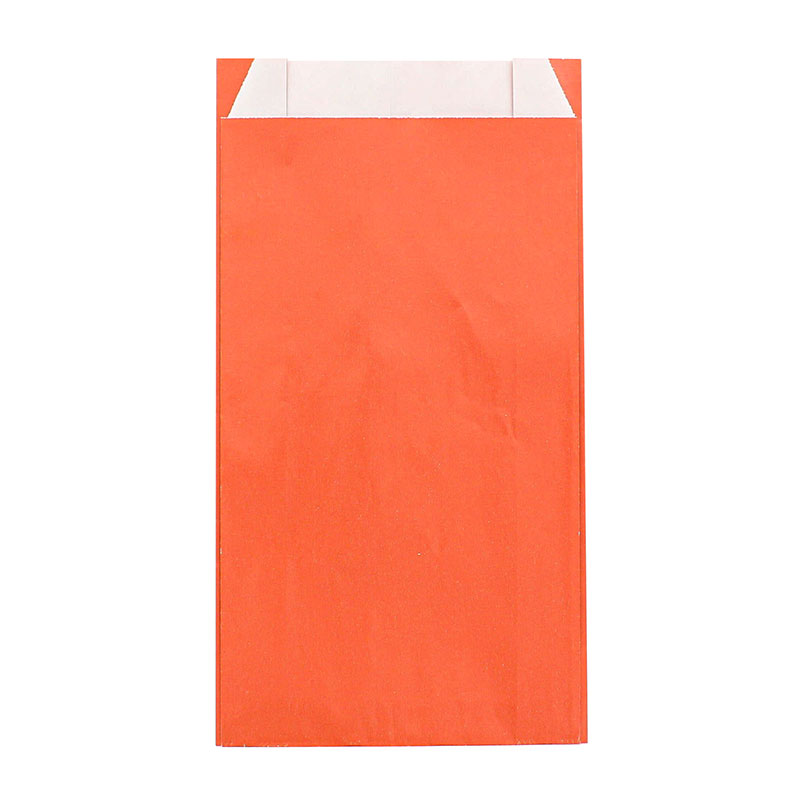 Sachets cadeau corail mat irisé, 7 x 12cm, 70g (x125)