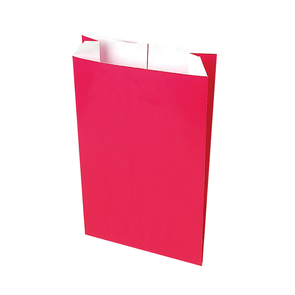 Sachets cadeau fuchsia brillant, 18 x 6 x 35cm, 70g (x50)