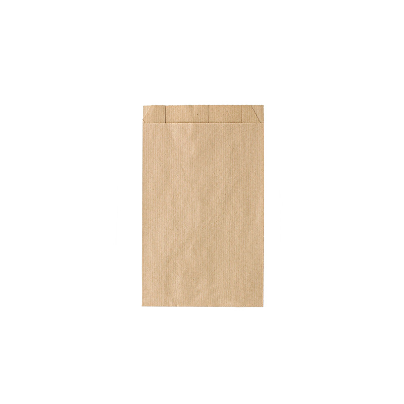 Sachets cadeau kraft brun vergé 100% recyclé, 7 x 12cm, 60g (x125)