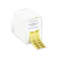 Étiquettes adhésives dorées en boîte distributrice - OR 750/1000 & DIAMANT
