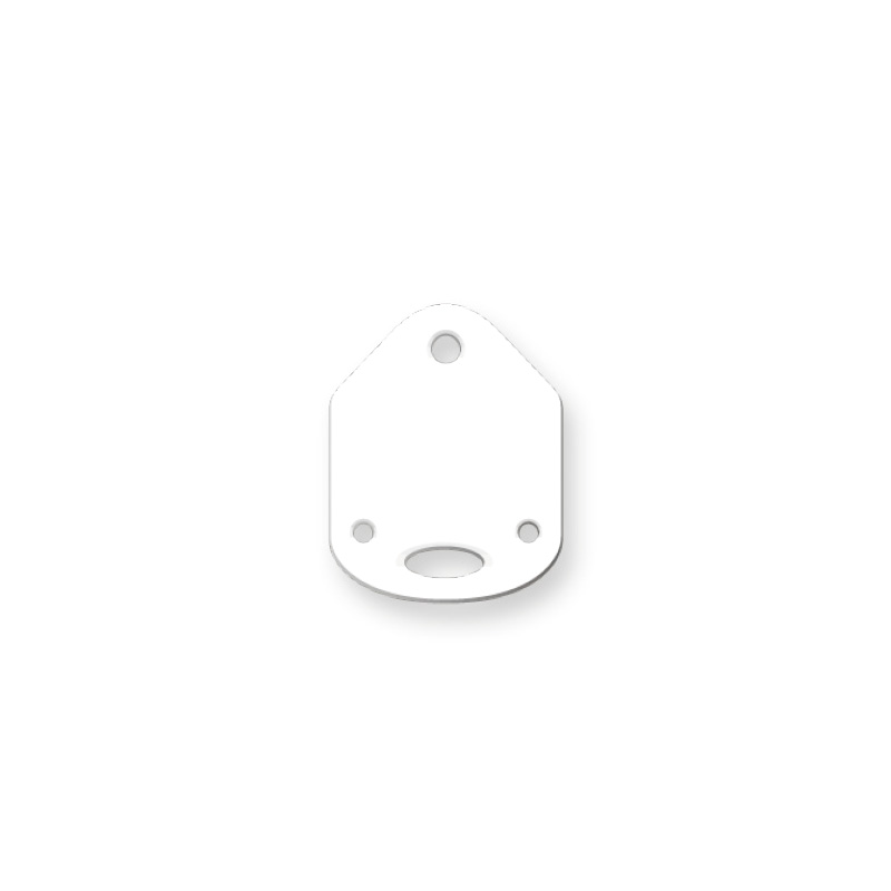 Etiquettes plastique d'étalage boucles d'oreilles/chaîne/pendentif - Neutre