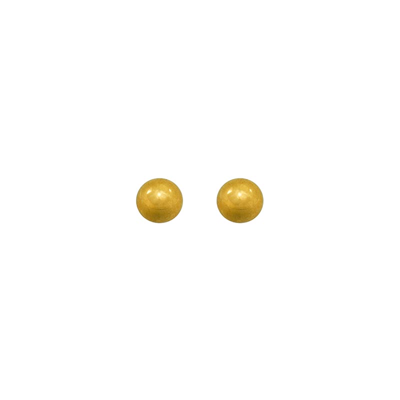 Perçage d\\\'oreilles boule Or 750/1000 Safetec® Gold