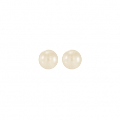 Perçage d\'oreilles Inverness perles synthétiques 4mm, acier inoxydable
