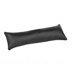 Coussin de présentation avec support pour bracelets/montres gainé aspect lisse noir