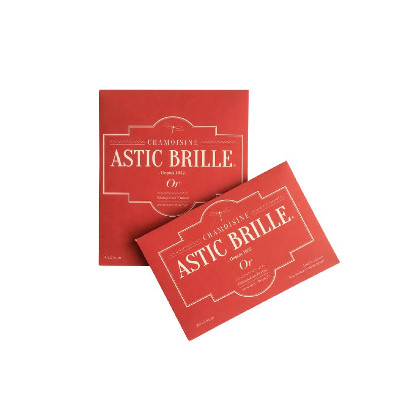 Chamoisine Astic Brille pour l'or avec packaging