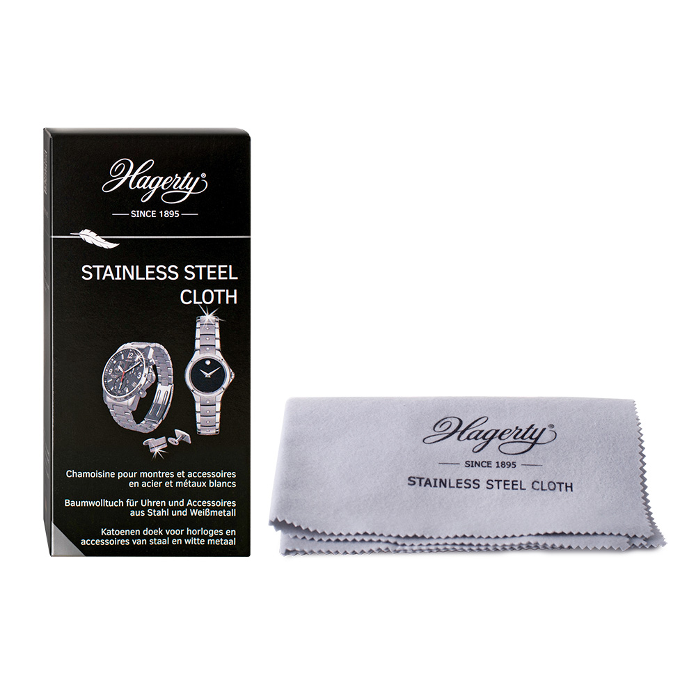 Carton de 12 chamoisines Stainless Steel Cloth Hagerty