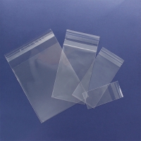 Sachets Cristal transparent à fermeture adhésive 6 x 9 x 4cm (x100)