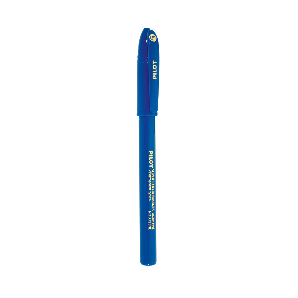 Stylos encre indélébile bleue, tous supports - Pointe 0,4 mm