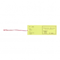 Tickets réparation Horlogerie-Bijouterie, jaune (x100)