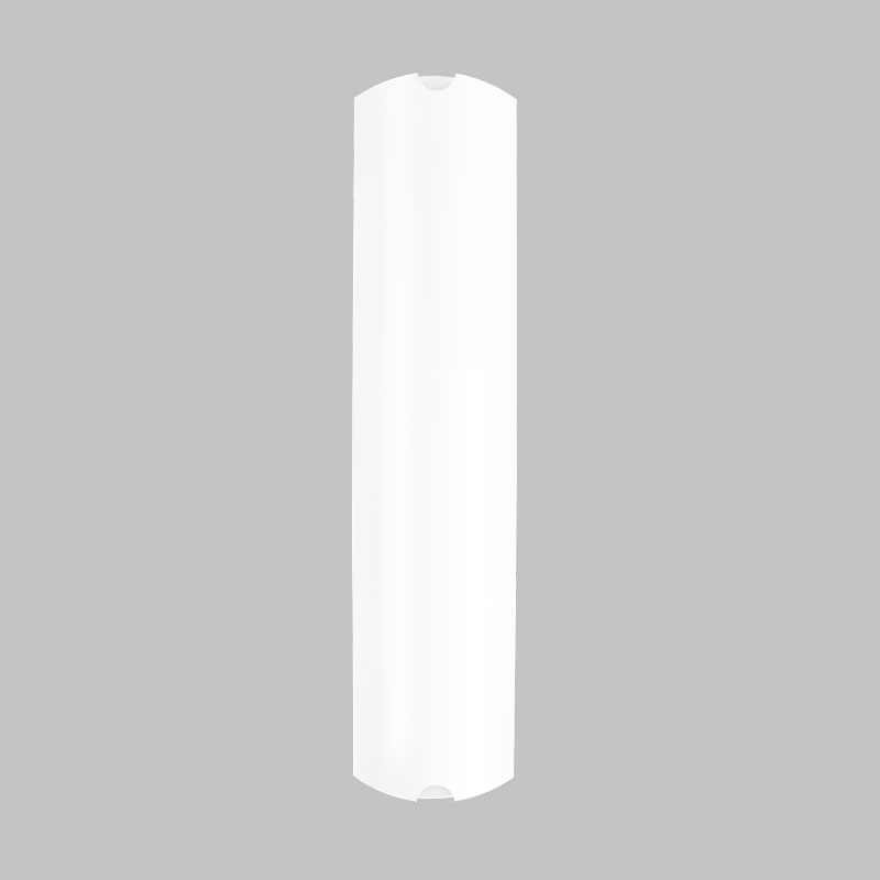 Berlingots carton blanc brillant, 290g - 25 x 6,5 x 2cm