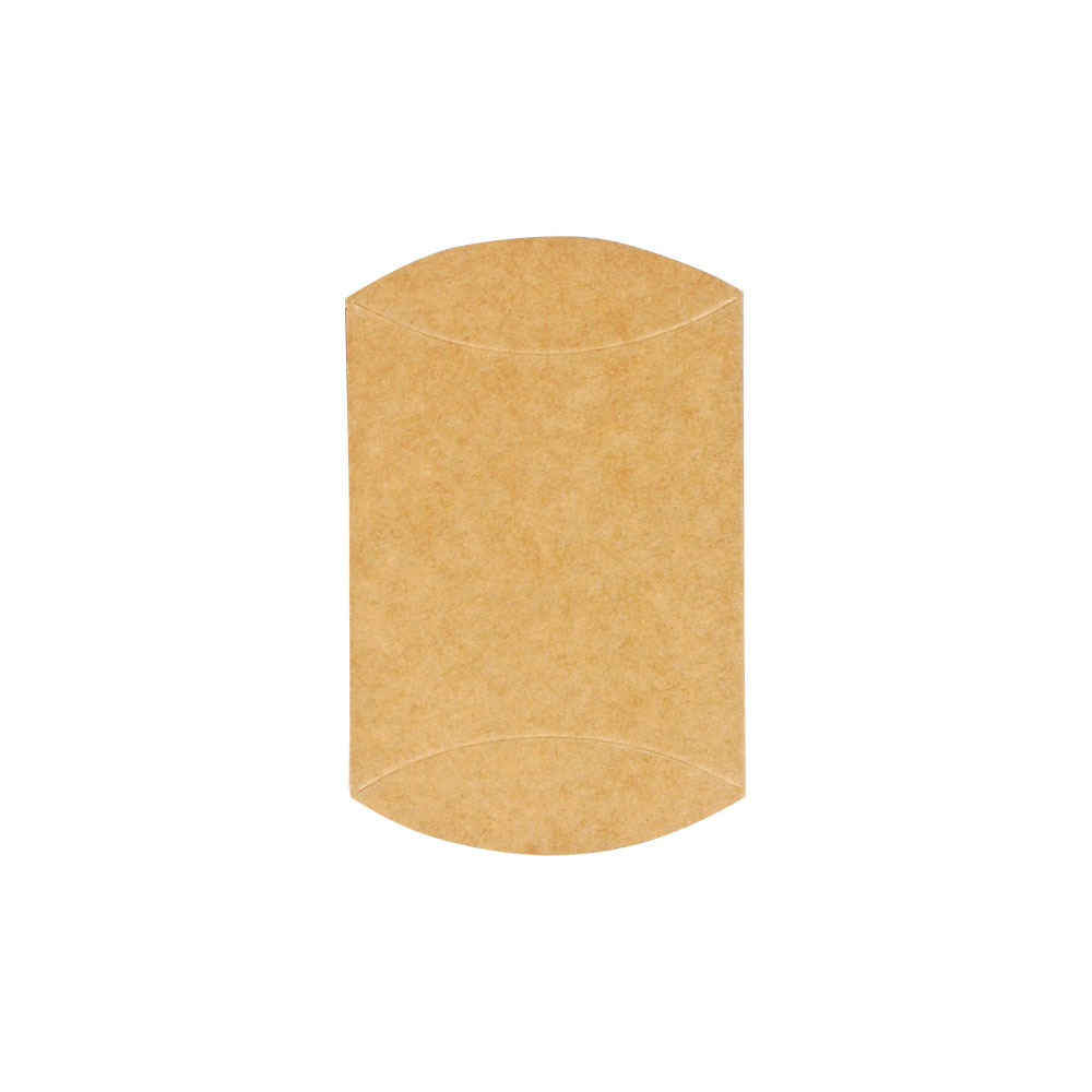 Berlingots carton kraft naturel 290g - 4 x 6 x 2cm