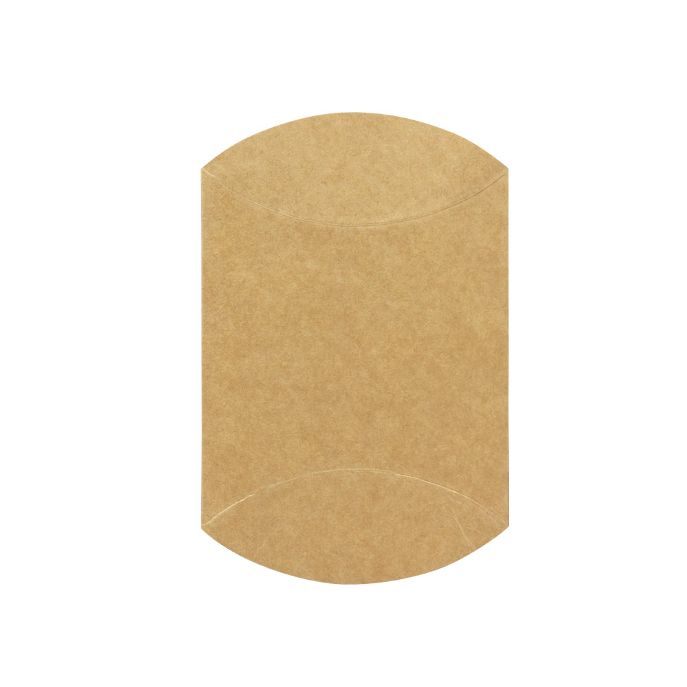 Berlingots carton kraft naturel 290g - 4 x 6 x 2cm