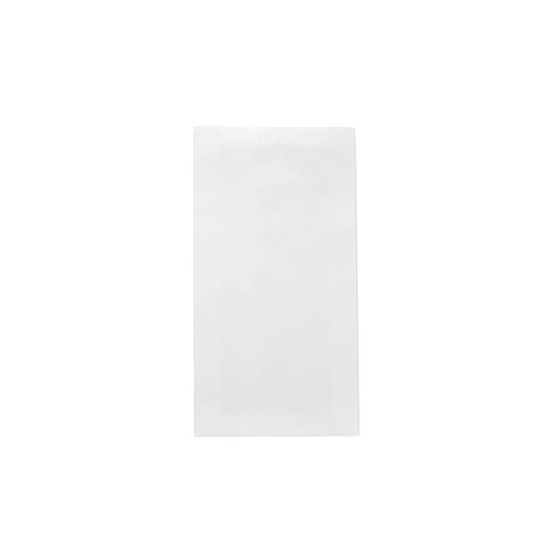 Sachets cadeau blanc brillant, 7 x 12cm, 80g (x250)