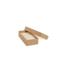 Écrin bague carton kraft naturel