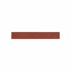 Ruban synthétique aspect satin terracotta