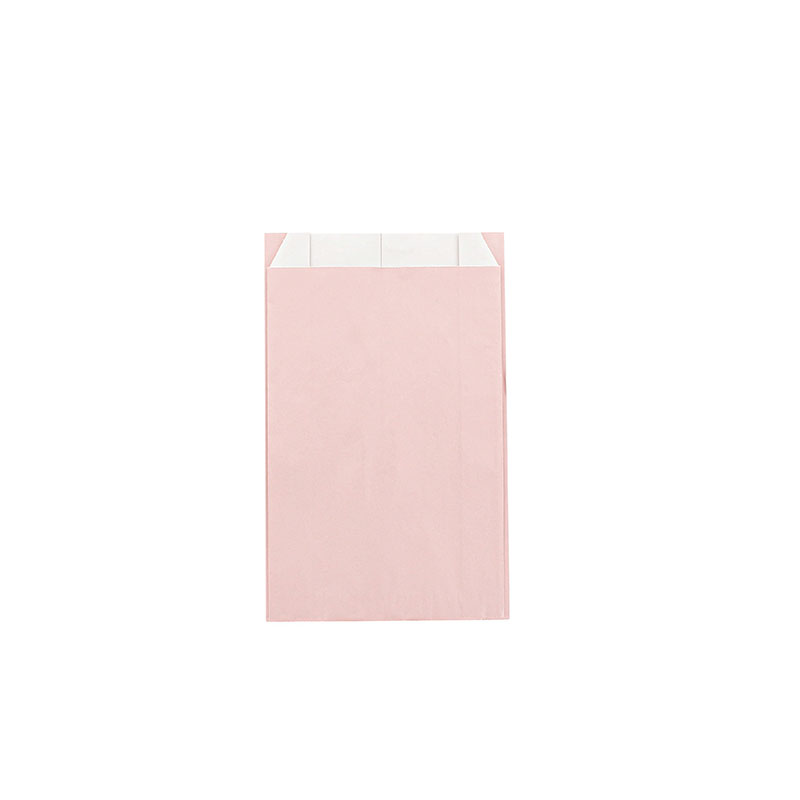 Sachets cadeau rose mat irisé, 7 x 12cm, 70g (x125)