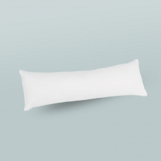 Coussin de présentation pour bracelet gainé aspect lisse blanc