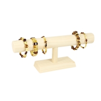 Porte-bracelets en bois de pin L 30 - diam. 4,5cm