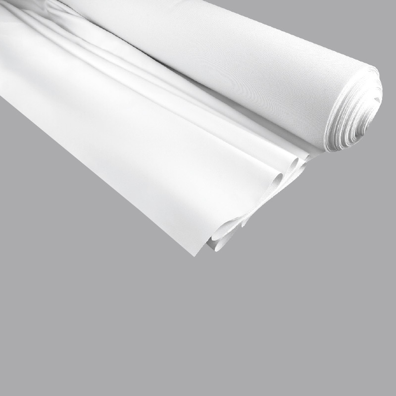Rouleau tissu stretch synthétique blanc - Laize 1,40m