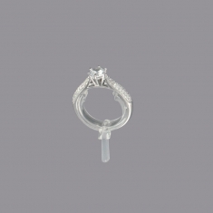 Set de 10 supports ressort pour bague