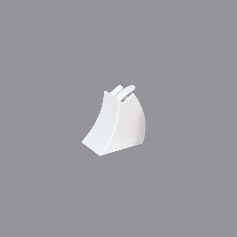 Plot de bague plastique blanc (x50p) hauteur:3cm