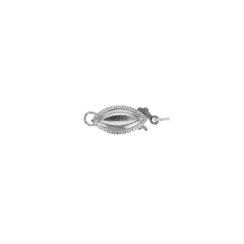 Fermoir de collier pour perle - 1 rang en Argent 925/1000