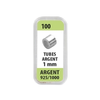 Tube en argent 925/1000