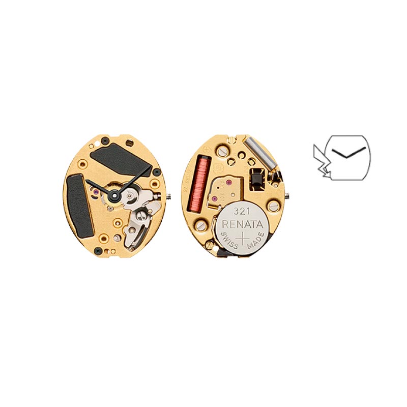 Mouvement de montre quartz ETA 901001