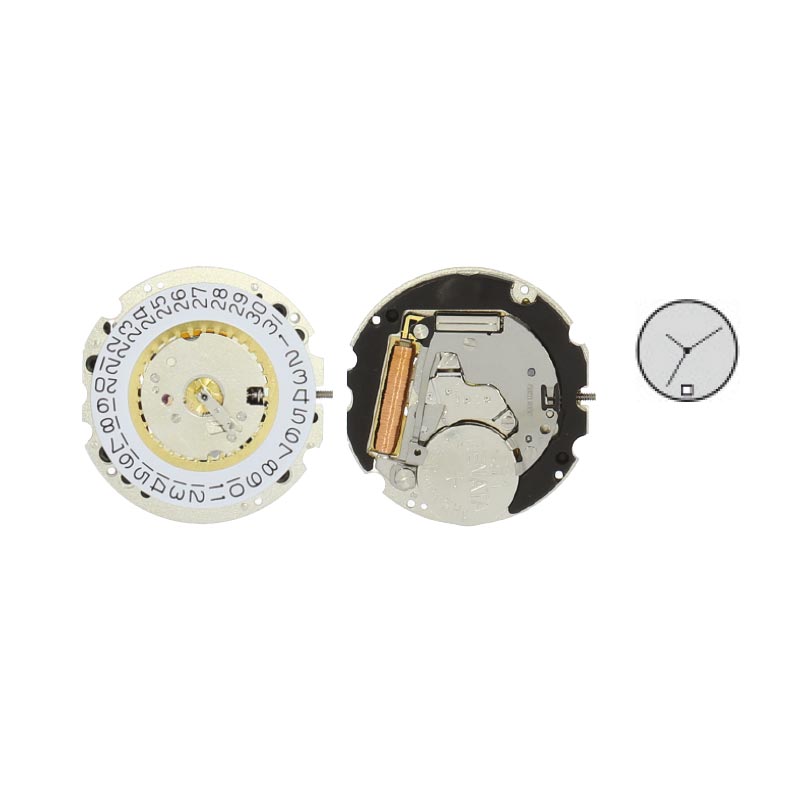 Mouvement de montre quartz RONDA 705/6 - Dato 6h