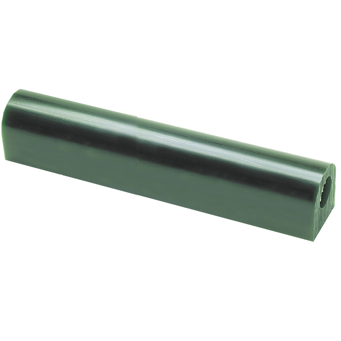 Tube de cire verte pour bague - Méplat pour bagues