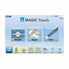 Tablette MAGIC TOUCH S13 pour machines à graver MAGIC