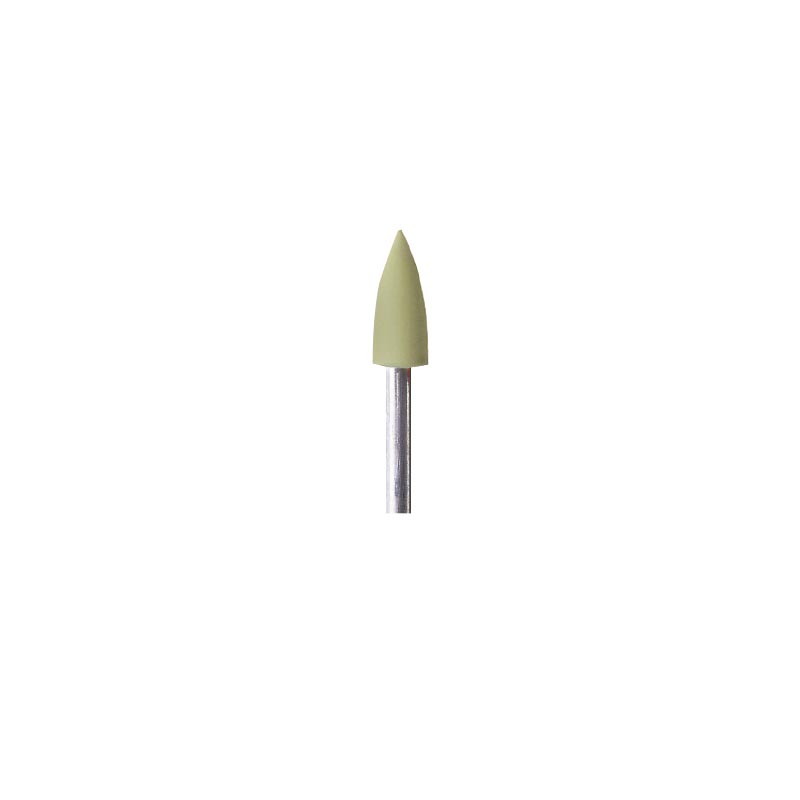 Polissoir en silicone jaune/vert grain ultra fin