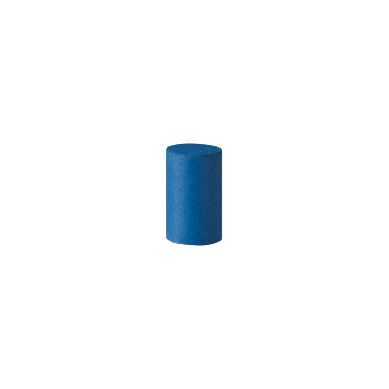 Polissoir en silicone bleu grain moyen